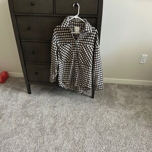Flannel button down